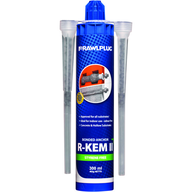 ANKERMASSE RAWLPLUG R-KEM-II, POLYESTER