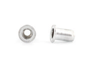 BLINDMUTTER MED FLENS ALUMINIUM