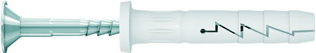 SPIKERPLUGG MED RUND KRAGE RAWLPLUG FX-N-C