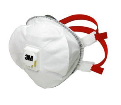 STØVMASKE 8835M FFP3 - 3M FFP3 MEDIUM/LARGE M/VENTIL