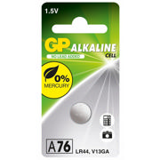 BATTERI GP KNAPPCELL LR44/A76