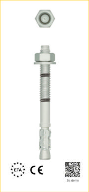 EKSPANSJONSBOLT RAWLPLUG R-HPTII-ZF ZINC FLAKE, Option 1