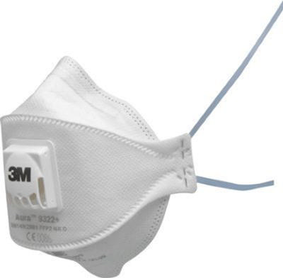 STØVMASKE 9322 FFP2 - 3M FFP2 M/VENTIL
