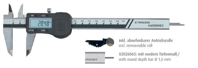 SKYVELÆRE DIGITALT 150mm - MIB RF. 02026025 601/10