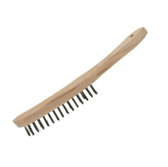 STÅLBØRSTE MED TREHÅNDTAK BASIC